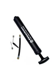 Resim Microcase Çok Amaçlı Manuel 4 Başlıklı Top Tekerlek Şişme Yatak El Pompası AL4522 