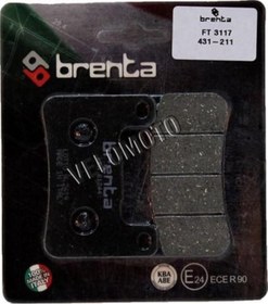 Resim Kawasaki Z 1000 Sx Ön Fren Balatası Brenta Balata N11.1667 