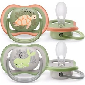 Resim Philips Avent Ultra Air Emzik 6-18 Ay 2li Scf085/60 