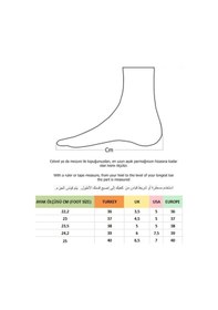 Resim Muggo Bonita Garantili Kalın Tırtıklı Taban Platform Topuklu Fermuarlı Kadın Çizme 001 