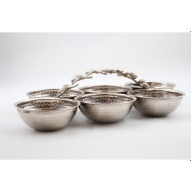 Resim El Yapımı Çekiç Dövmesi 6 Lı Çerezlik %100 Saf Bakır Bakır 