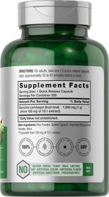 Resim Horbaach Garcinia Cambogia Appetite Control Weight loss 1000mg 250 Caps 