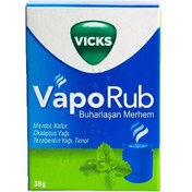 Resim Vicks VapoRub Buharlaşan Merhem 38 g 