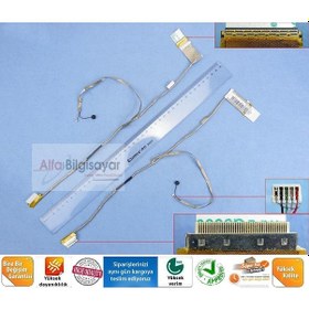 Resim Alfabilgisayar Asus Uyumlu N55Sf-S1335V, Data Kablo Lcd Lvds Flex Cable Sıfır C 