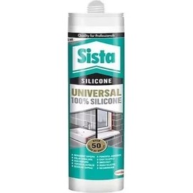 Resim Sista Üniversal Silikon Siyah 310ML 