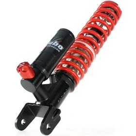 Resim Vespa Px Serisi Spor Ön-arka Amortisör Seti Siyah-kırmızı / Bıtubo 