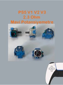 Resim Ps5 Tüm Kollar İle Uyumlu Analog Motor Mavi Renk 2.3k Ohm 