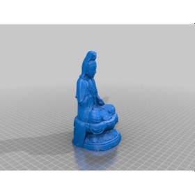 Resim Opencart Çin Kwan Yin Heykeli Sadece Plastik Aparattır 