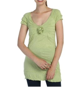 Resim Bulalgiy Kadın Kiwi Tişört - Bga007174 Yeşil 