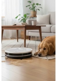 Resim Homend Alex 1288H Moplu Ve Akıllı Robot Süpürge Gyroscope Beyaz 