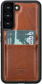 Resim Bouletta Samsung Galaxy S23 Uyumlu Deri Arka Kapak FXCP RST2EF 