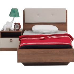 Resim Enza Home Mistral Genç Başlıklı Karyola - Kahverengi 