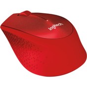 Resim Nusrat Bilişim Logitech 910-004911 M330 Silent Sessiz Plus Kablosuz Red Kırmızı Mouse 
