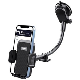Resim Linktech H711 Vantuzlu Uzun Kol Araç İçi Telefon Tutucu 
