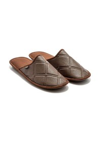 Resim Twigy Zico Erkek Ev Terliği Kahverengi 41/46 CC0396 Kahverengi 