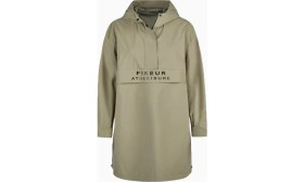 Resim Pikeur 1843 Athleisure Lüks Su Geçirmez Kadın Panço Yağmurluk 