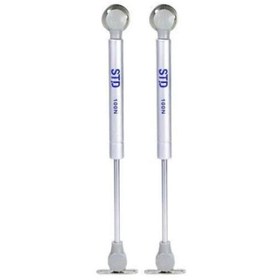 Resim k karaaliler 2 Adet Dolap Amortisörü Gazlı Piston Kapak Hidroliği 27 cm 100N 