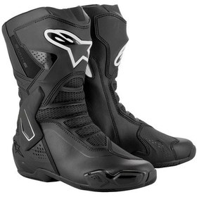 Resim Alpinestars Stella Smx-6 V3 Korumalı Kadın Motosiklet Botu Siyah Beyaz 
