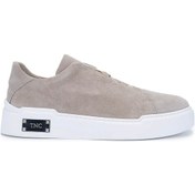 Resim Tamer Tanca Erkek Hakiki Deri Bej Süet Sneakers & Spor Ayakkabı 352 23370 Erk Ayk Y25 Bej Suet Bej 