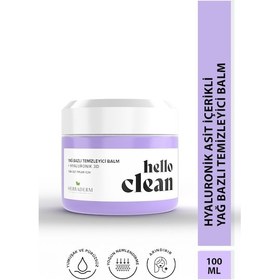 Resim Herbaderm Hello Clean Yağ Bazlı Temizleyici 100 ML 