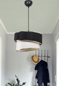 Resim glorıa Amira Sarkıt Siyah Salon-oturma Odası-çocuk Odası-yatak Odası-yemek Odası-antre-mutfak Avizesi 