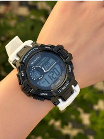 Resim Jaga Dijital Alarm+Kronometre+Işık ve Takvimli 5 Atm Genç Spor Erkek Kol Saati JG021 