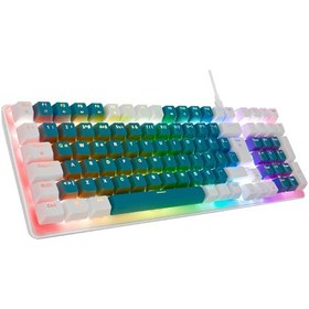 Resim Acer Emachines, Eak100, Yeşil/beyaz, Usb Kablolu, Rgb Backlight, Red Mekanik Switch, Türkçe Q, 100 Tuşlu, Gaming Klavye 12934554 