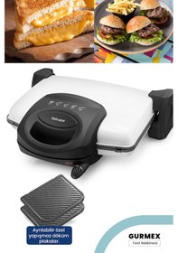 Resim Goldmaster Lezzito BY-5401B Tost Makinesi 