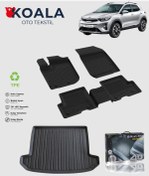 Resim Kia Stonic 2018-2021 Uyumlu Sahler Paspas + Bagaj Havuz Seti 