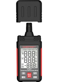 Resim Konesam Habotest El Tipi Dijital Isı Nem Ölçer Ht607 - Isı, Nem, Islak Toprak Ve Çiy Değeri Ölçümü, 30 Dakika Otomatik Kapatma, Pil Dahil Değil 