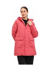 Resim Lumberjack Wl 3nort 5pr Koyu Pembe Kadın Uzun Kaban 000000000102027592 Pembe 