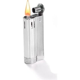 Resim Bek Tobacco Atomic German Benzinli Muhtar Çakmağı Seti Krom 