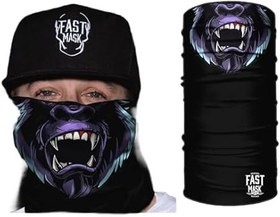 Resim Çok Renkli - Yüz Koruyucu UV Korumalı Soğuk Hava Körüğü - Motosiklet için Boyun Körüğü Yüz Maskesi - Motosiklet Maskesi (Goril Boyun Körüğü) 