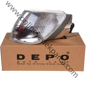 Resim DEPO 550-1508L-WE | Peugeot 306 1993-1997 Ön Sol Sinyal 