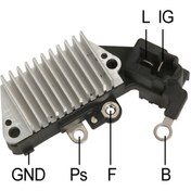 Resim 12v Alternatör Konjektör 2 Fiş l-ıg Daıhatsu Charade-komatsu N11.101 