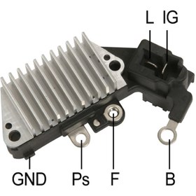 Resim 12v Alternatör Konjektör 2 Fiş l-ıg Daıhatsu Charade-komatsu N11.101 