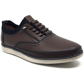 Resim Hidayet Özel %100 Hakiki Deri Ortopedik Erkek Yazlık Rahat Günlük Taba Ayakkabı 40-44 Taba 