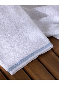 Resim Madame Coco Angelise 2'li %100 Pamuk El Havlusu - Beyaz/mavi - 30x40 Cm 8684427299968 Çok Renkli 