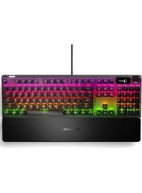 Resim Steelseries Apex 7 USB Kablolu Rgb Red Switch Mekanik Türkçe Q Klavye 
