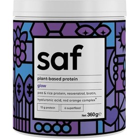 Resim Saf Nutrition Saf Bitkisel Protein Superfood Glow Mix 360 Gr 