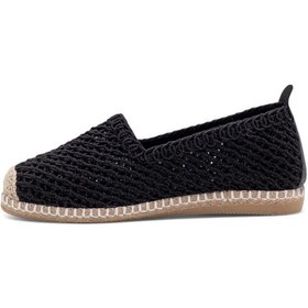 Resim Pandora Moda Y25.82.199 Kadın Hasır Espadril Siyah 