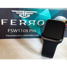 Resim Ferro FSW1108 Pro Silikon Kordon Akıllı Kol Saati (İthalatçı Garantili) 