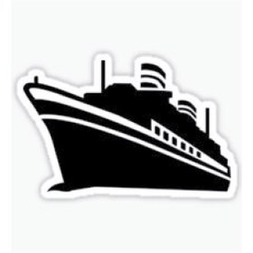 Resim Redline Grafik Gemi Sticker 