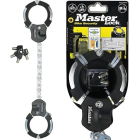 Resim Lidyahan Store Lock Kelepçe Kilidi - Bisiklet Kilidi [9 Bağlantı - 55 Cm] [sertifikalı] 8290EURDPRO - Scooter Scooter, Bisiklet, Bebek Arabası, Siyah, Yüksek Teknoloji Ürünü Abs Kaplamalı Için Ideal 