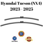 Resim Hyundai Tucson Nx4 2023 2024 2025 Uyumlu Araca Özel Ön Cam Muz Tipi Silecek Süpürgesi Takımı 65/40cm 2li Set Silbak 