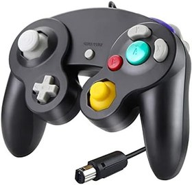 Resim Luklihe Gamecube Controller,ngc wired game controllerfor Compatible with Nintendo Wii Black 