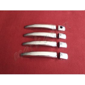 Resim Db Chrome Citroen Berlingo Kapı Kolu Nikelajı 2008-2018 4 Kapı P. 