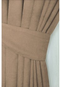 Resim Home Color Home Vizon Petek Kadife Dokulu Fon Perde Düz Dikişli Ekstrafor Büzgü 1.sınıf Kalite Diğer 