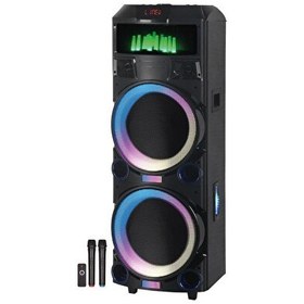 Resim Sunix 120w 8000 Mah Çift Mikrofonlu Kumandalı Bluetooth Hoparlör Bts-330 