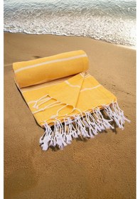Resim Favora Peştamal Plaj Havlusu 90x140 - Sarı 